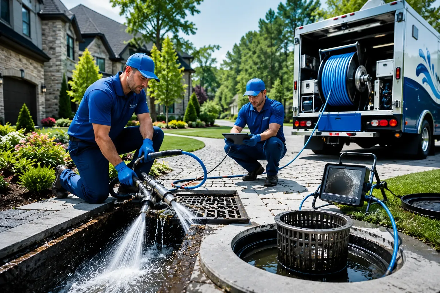 Local outdoor drain cleaning professionals in Armstrong, IL