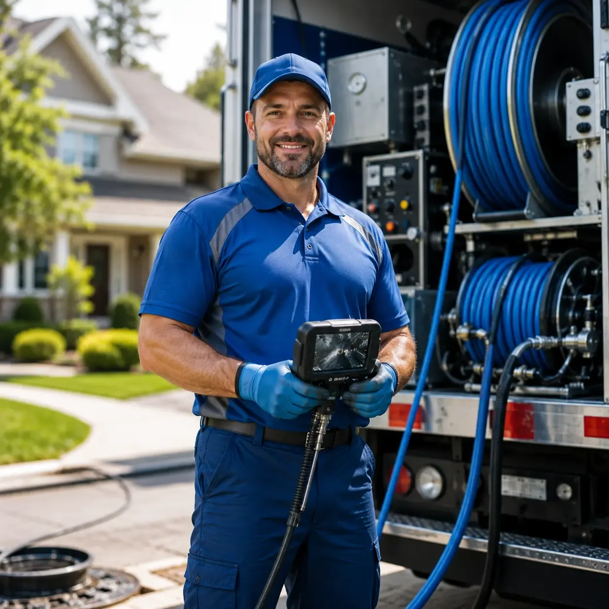 Local outdoor drain cleaning specialists in Armstrong, IL